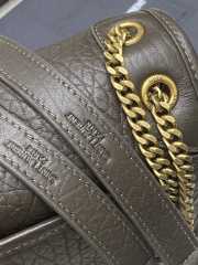 Uubags YSL Niki small bag in grained lambskin light musk 22x16x7.5cm - 5
