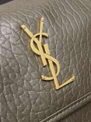 Uubags YSL Niki small bag in grained lambskin light musk 22x16x7.5cm - 2