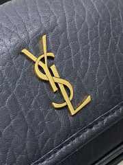 Uubags YSL Niki mini bag in grained lambskin black 12.5x18x5cm - 5