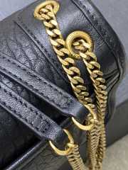 Uubags YSL Niki mini bag in grained lambskin black 12.5x18x5cm - 4