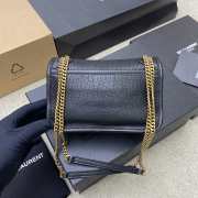 Uubags YSL Niki mini bag in grained lambskin black 12.5x18x5cm - 3