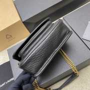 Uubags YSL Niki mini bag in grained lambskin black 12.5x18x5cm - 2