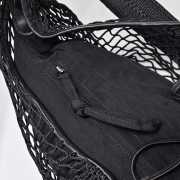 Uubags Lemaire Croissant Filt Bag In Black 52x30x1cm - 5