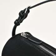 Uubags The Row 90's Bag In Black Suede 19.5x10x8cm - 3