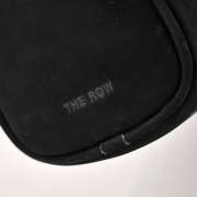 Uubags The Row 90's Bag In Black Suede 19.5x10x8cm - 2