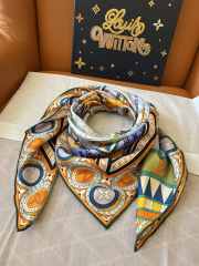 Uubags Louis Vuitton Jeu De Voyage 90 Square Silk Scarf  - 1