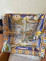 Uubags Louis Vuitton Jeu De Voyage 90 Square Silk Scarf  - 4