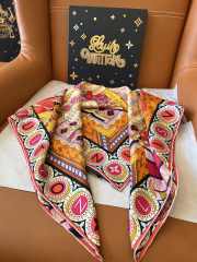 Uubags Louis Vuitton M96467 Jeu De Voyage 90 Square Silk Scarf - 1