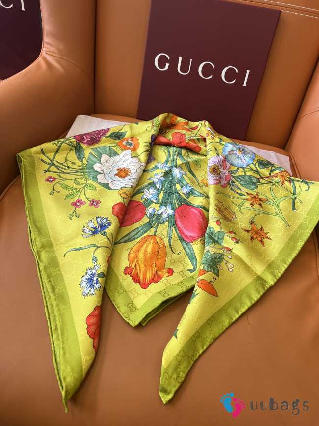 Uubags Gucci Disney GG Jacquard Silk Green - 1
