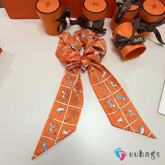 Uubags Hermes Couvertures and Tenues de Jour Twilly Scarf 03 - 1