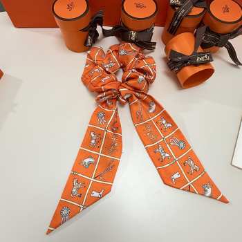 Uubags Hermes Couvertures and Tenues de Jour Twilly Scarf 03