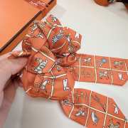Uubags Hermes Couvertures and Tenues de Jour Twilly Scarf 03 - 6