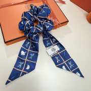 Uubags Hermes Couvertures and Tenues de Jour Twilly Scarf 04 - 1