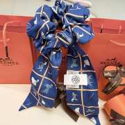 Uubags Hermes Couvertures and Tenues de Jour Twilly Scarf 04 - 5