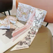 Uubags Dioriviera Toile de Jouy Sauvage Mitzah Scarf In Pink - 5