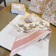 Uubags Dioriviera Toile de Jouy Sauvage Mitzah Scarf In Pink - 4