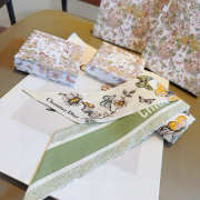 Uubags Dioriviera Toile de Jouy Sauvage Mitzah Scarf In Green - 3