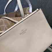 Uubags Valentino Garavani medium V signature raffia tote bag 35x25x17cm - 3