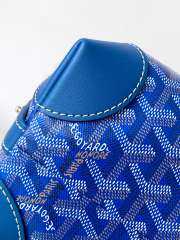 Uubags Goyard Toilet Ecrue Bag In Blue 23x13x12cm - 3