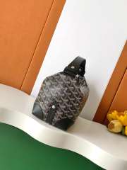 Uubags Goyard Toilet Ecrue Bag In Black 23x13x12cm - 5