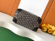 Uubags Goyard Toilet Ecrue Bag In Black 23x13x12cm - 4