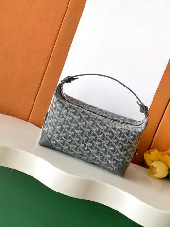 Uubags Goyard Toilet Ecrue Bag In Grey 23x13x12cm