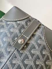 Uubags Goyard Toilet Ecrue Bag In Grey 23x13x12cm - 4