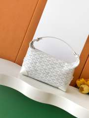 Uubags Goyard Toilet Ecrue Bag In White 23x13x12cm - 1