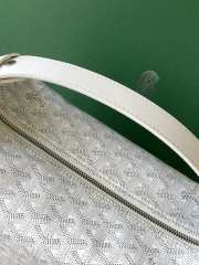 Uubags Goyard Toilet Ecrue Bag In White 23x13x12cm - 4