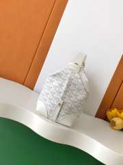 Uubags Goyard Toilet Ecrue Bag In White 23x13x12cm - 3