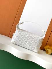 Uubags Goyard Toilet Ecrue Bag In White 23x13x12cm - 2