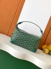 Uubags Goyard Toilet Ecrue Bag In Green 23x13x12cm - 3
