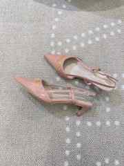 Uubags Dior High Heels Slingback In Beige 5cm - 2