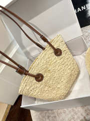 Uubags Set Chanel Straw Bag And Straw Hat  - 2