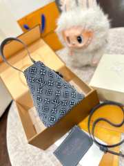 Uubags Louis Vuitton All in BB Denim Bag 18x12x16cm - 5