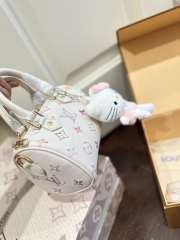 Uubags Louis Vuitton M25591 Nano Speedy Dream Beige Bag 16x10x7.5cm - 3