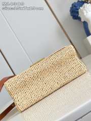 Uubags Louis Vuitton M14309 Twist PM Slim Brown Raffia Bag 15x7x19cm - 4