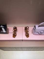 Uubags YSL high heel sandals in brown 10.5cm - 5