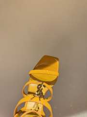 Uubags YSL high heel sandals in yellow 10.5cm - 6