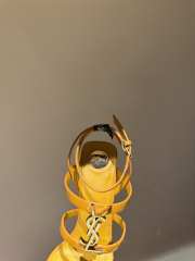 Uubags YSL high heel sandals in yellow 10.5cm - 3