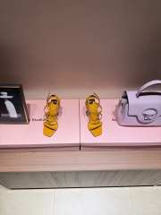 Uubags YSL high heel sandals in yellow 10.5cm - 2