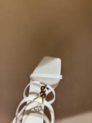 Uubags YSL high heel sandals in white 10.5cm - 3