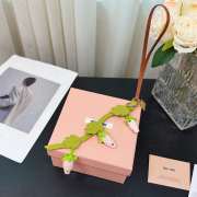 Uubags Miu Miu Handmade Knitted Keychain  - 3
