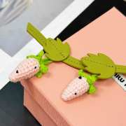 Uubags Miu Miu Handmade Knitted Keychain  - 2