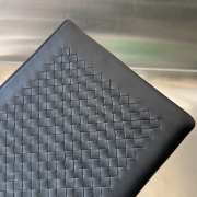 Uubags Bottega Veneta leather clutch bag in black 30x20cm - 3