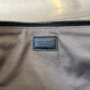 Uubags Bottega Veneta leather clutch bag in black 30x20cm - 2