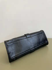 Uubags Prada medium leather tote bag in black 32x15x21cm - 5