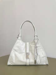 Uubags Prada large leather tote bag in white 40x20x30cm - 1