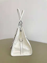 Uubags Prada large leather tote bag in white 40x20x30cm - 6