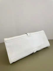 Uubags Prada large leather tote bag in white 40x20x30cm - 5